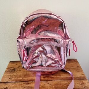 Crewcuts Metallic Pink Backpack